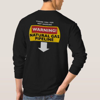 T-shirt Homme au gaz naturel - T à long feuillage