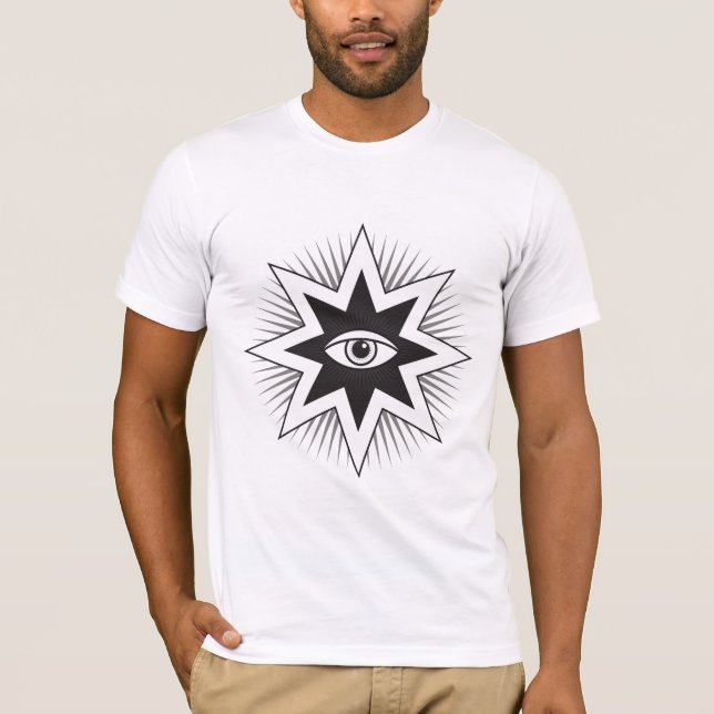 T-shirt Homme au mal de l'oeil (Devant)