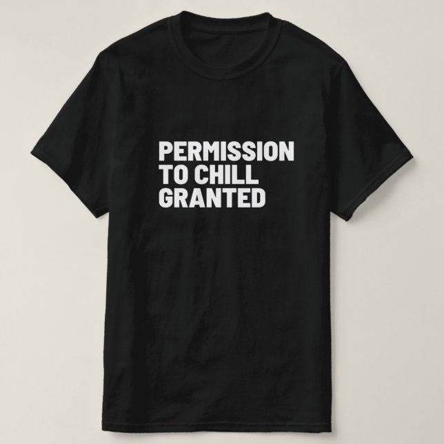 T-shirt homme autorisé (Design devant)