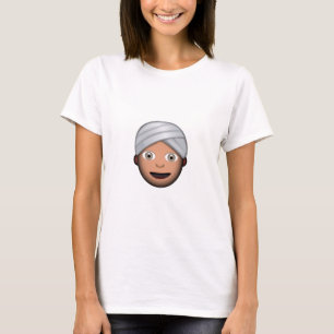 T-shirt Homme avec le turban Emoji