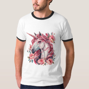 T-shirt homme avec licorne.