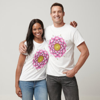 T-shirt Homme avec Mandala Design