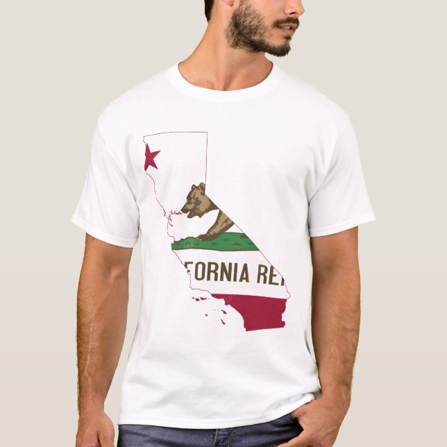 T-shirt homme avec plan californien (Devant)