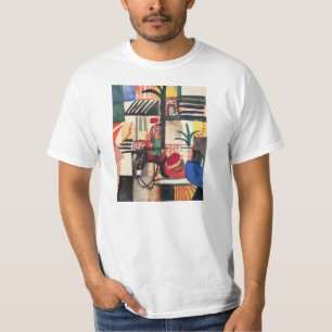 T-shirt Homme avec un âne avant août Macke