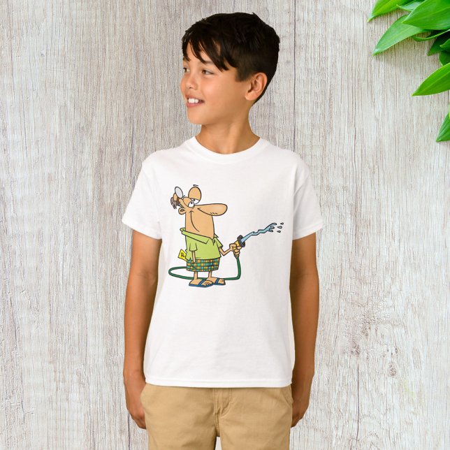 T-shirt Homme Avec Un Trou De Jardin (Créateur téléchargé)
