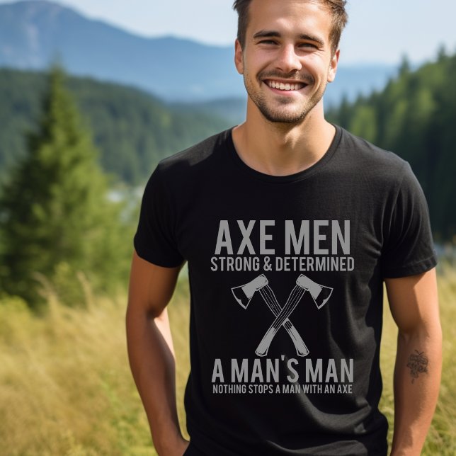 T-shirt homme AX robuste et déterminé (Créateur téléchargé)