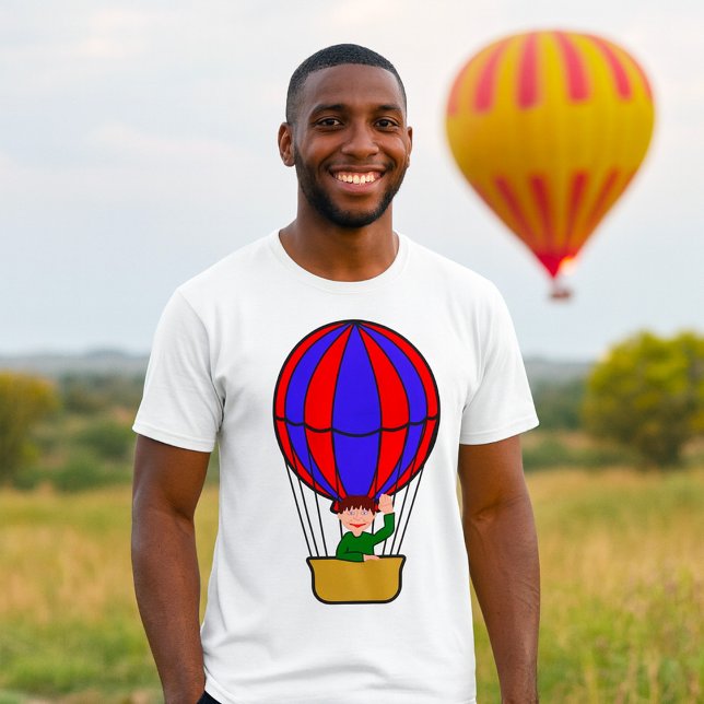 T-shirt Homme Balloon Air Chaud (Créateur téléchargé)