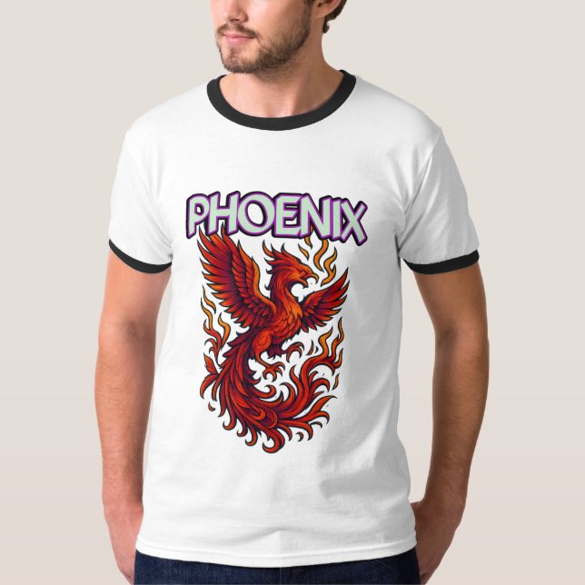 T-shirt homme basic à encolure ras-du-cou  (Devant)