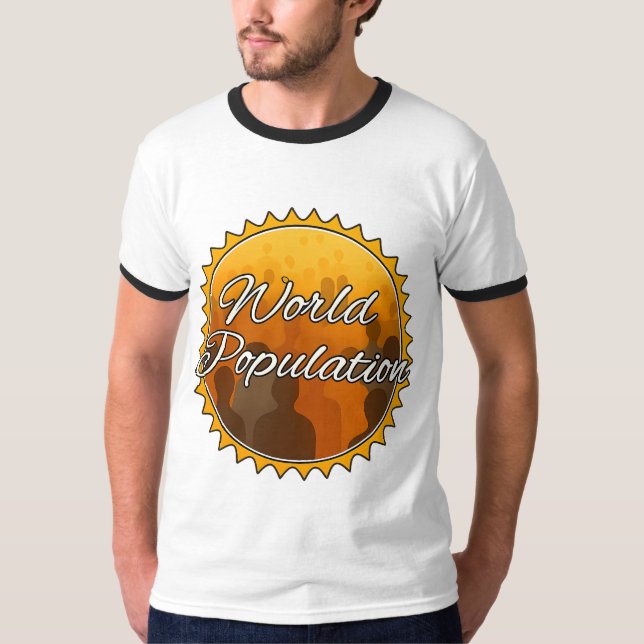 T-shirt homme basic à encolure ras-du-cou  (Devant)