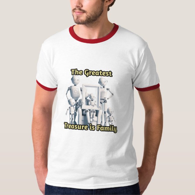 T-shirt homme basic à encolure ras-du-cou  (Devant)