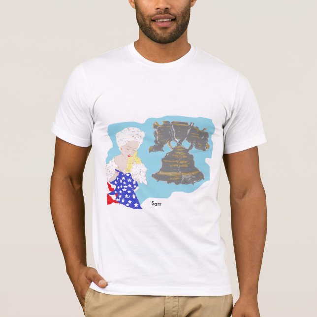 T-Shirt homme Basic Bella Canvas 14 juillet (Devant)