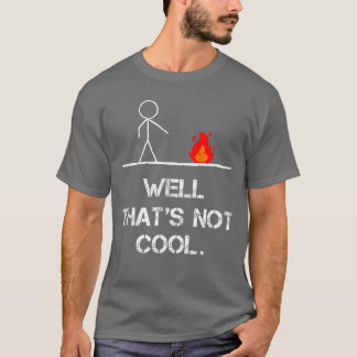 T-shirt Homme Bâton Drôle Chapeaux de puits Pas Cool Vinta