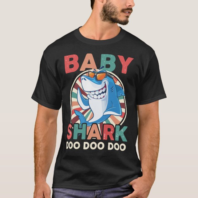 T-shirt Homme bébé requin, Funny bébé requin essen (Devant)