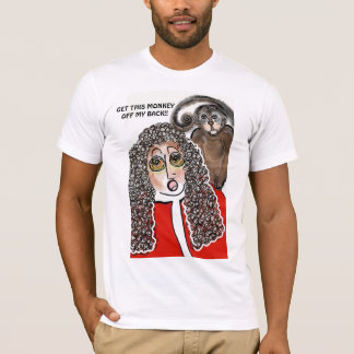 T-shirt Homme Bella Canvas ! Drôle Juge Monkey Tee