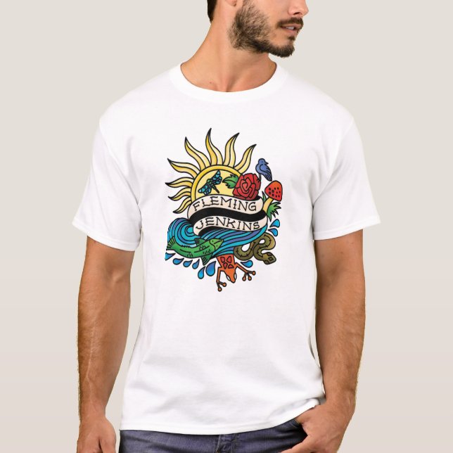 T-shirt homme blanc (Devant)