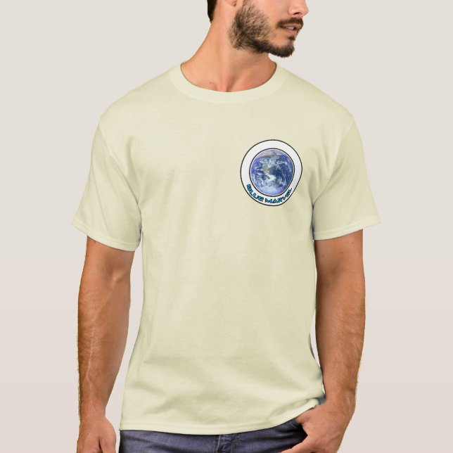 T-Shirt homme BLUE MARVEL (Devant)