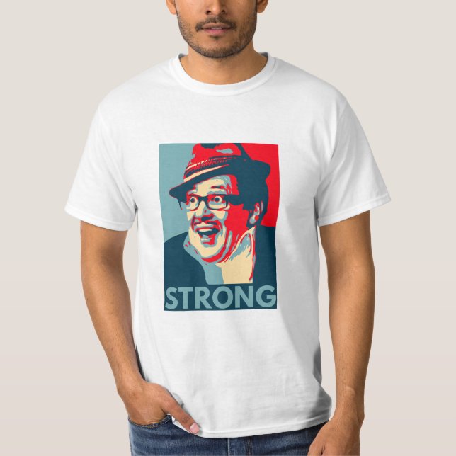 T-shirt homme Bold Count Arthur Strong (Devant)