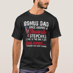 T-shirt Homme Bonus Papa Depuis Avoir Stepchild American F