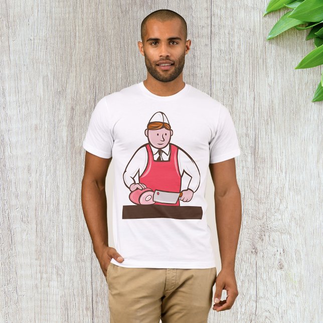 T-shirt Homme Boucher (Créateur téléchargé)