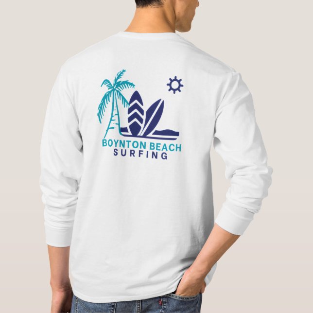 T-shirt Homme Boynton Beach Floride (Dos)