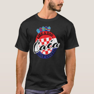 T-shirt Homme Caca Papa en Croatie