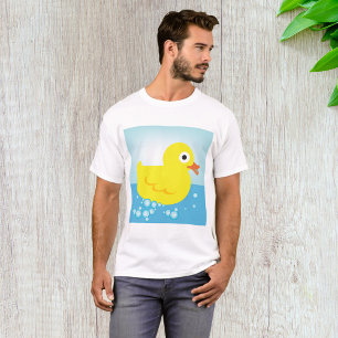 T-Shirt Homme Canard en Caoutchouc Jaune