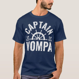 T-shirt Homme Capitaine Wompa Propriétaire de bateau Lac B