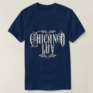 T-shirt Homme Chicano love Nom personnalisé