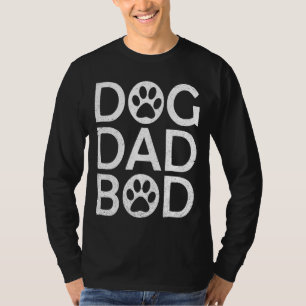 T-shirt Homme Chien Papa Bod Père Papa Papa Fête des pères