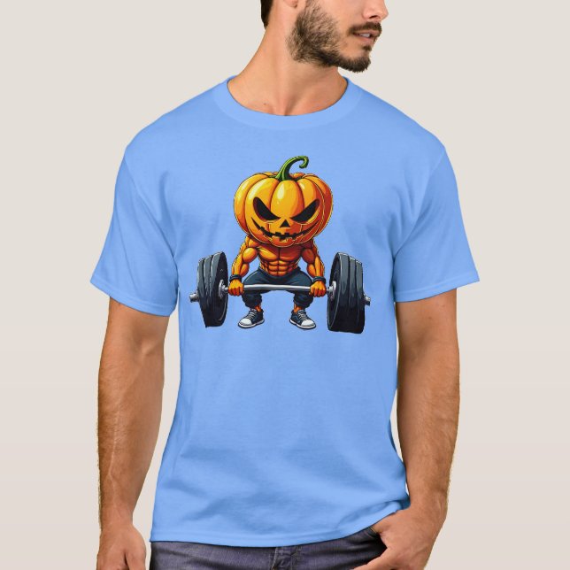 T-shirt Homme Citrouille (Devant)