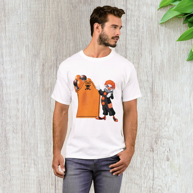 T-shirt homme clown effrayant (Créateur téléchargé)