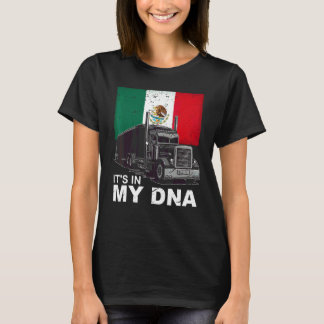 T-shirt Homme Conducteur de Camion Mexicain ADN Camionneur