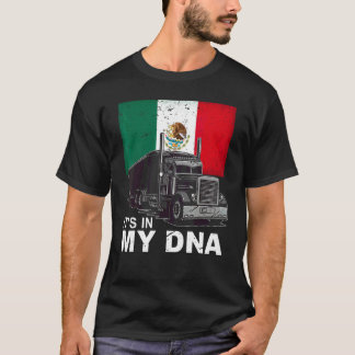 T-shirt Homme Conducteur de Camion Mexicain ADN Camionneur