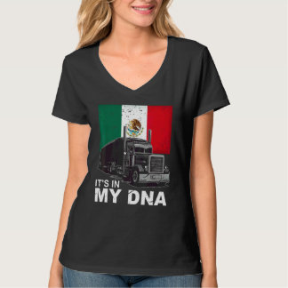 T-shirt Homme Conducteur de Camion Mexicain ADN Camionneur