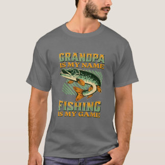 T-shirt Homme Cool Pêche Poppy Pêcheur Drôle Pêche Fa