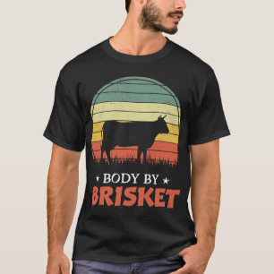 T-shirt homme corps par brisket barbecue jardin grill cook