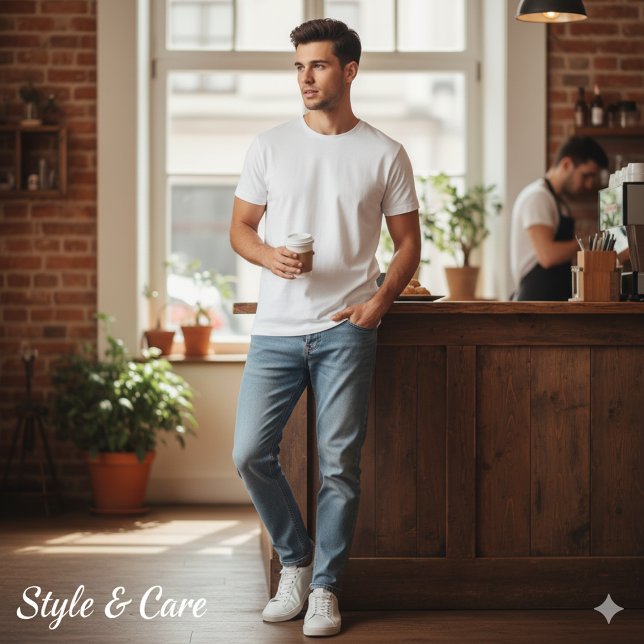 T-shirt homme créatif - Concevez votre rêve en sty (Creative Men's T-Shirt –Design Your Dream in Style)