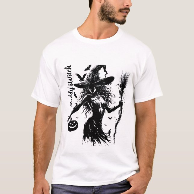 T-shirt Homme "Daddy’s Witch" - Halloween sexy Des (Devant)