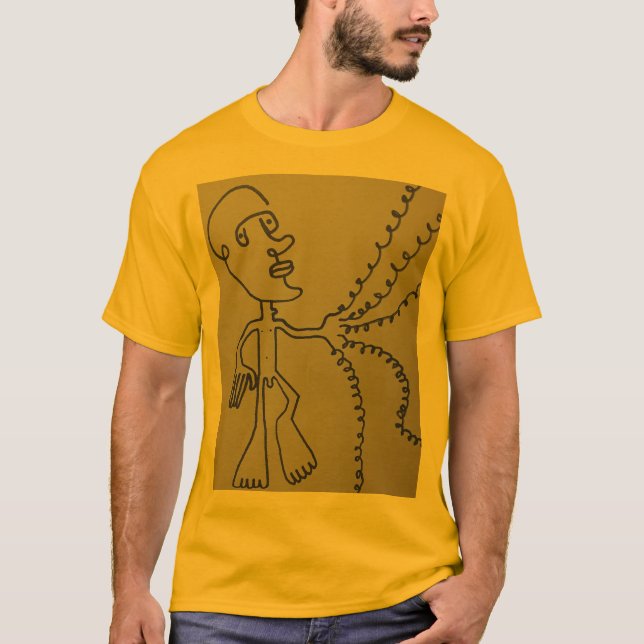T-shirt Homme de banane plein (Devant)