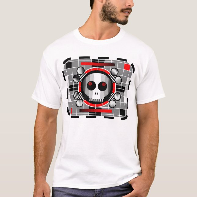 T-shirt homme de base blanc (Devant)