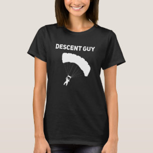 T-shirt Homme de descente Parachutisme Parachutiste Parach