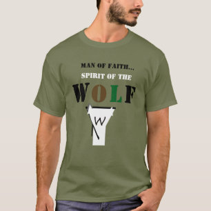 T-shirt Homme de foi...Chemise Esprit du Loup