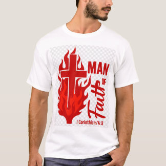 T-shirt Homme De Foi Rouge