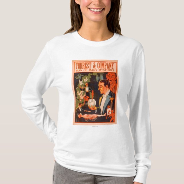 T-shirt Homme de Forrest & Company de beaucoup de mystères (Devant)