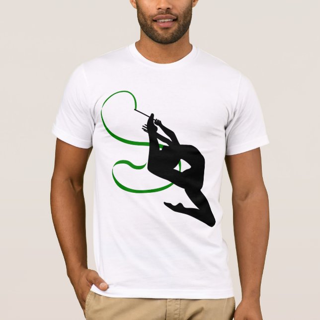 T-shirt homme de gymnastique rythmique (Devant)