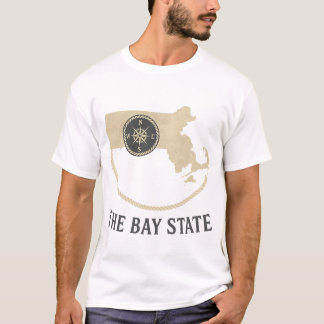 T-shirt homme de la Bay State Massachusetts Pride