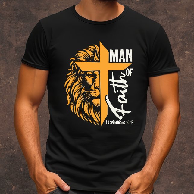 T-shirt Homme de la Foi, chrétien (Créateur téléchargé)