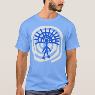 T-shirt Homme de la lune bleue