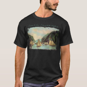 T-shirt homme de la rivière Hudson