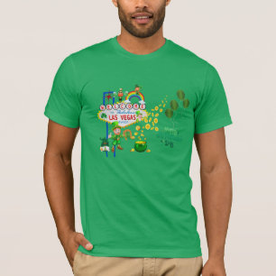 T-shirt homme de la Saint Patrick de Las Vegas